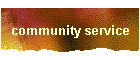 community service